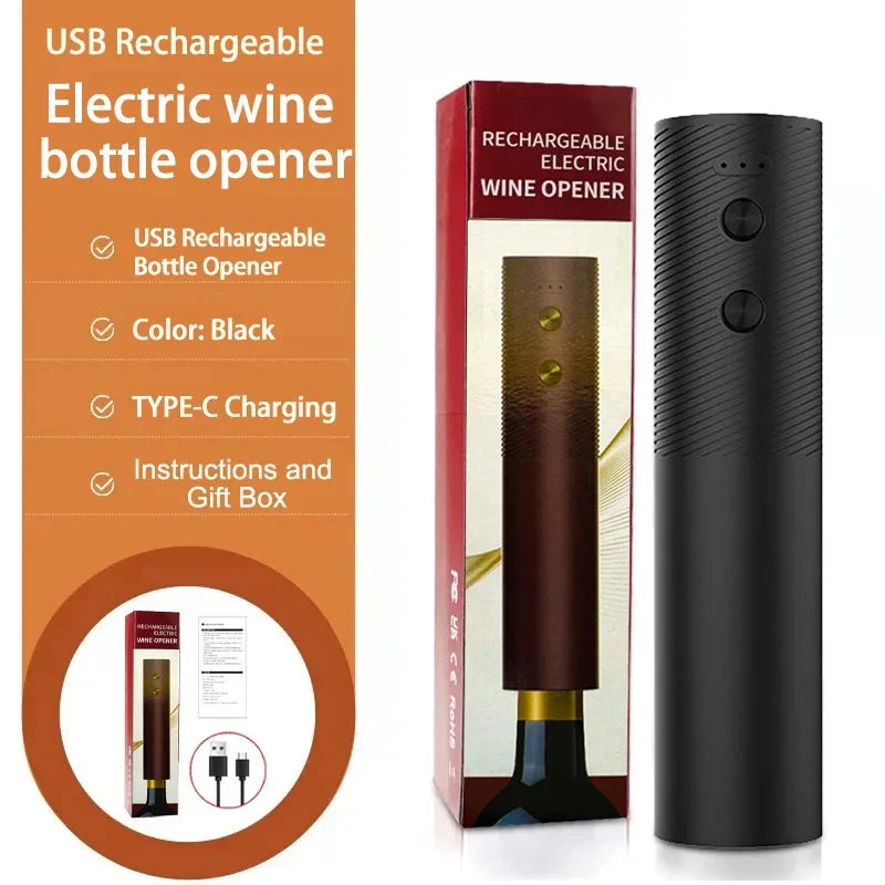 Electric Rechargeable Automatic Powerful Wine Bottle Opener