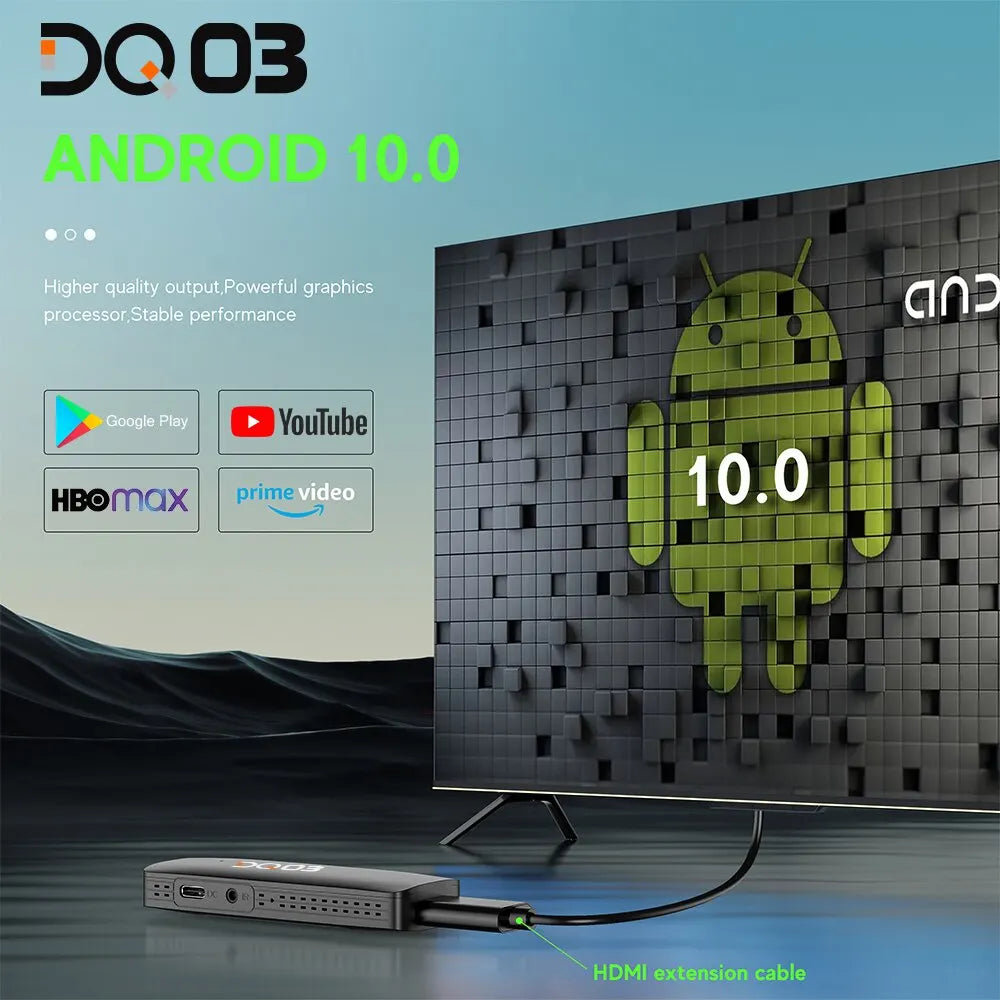 Android  Plug and Play Streaming Mini Smart Wifi 4K TV Stick