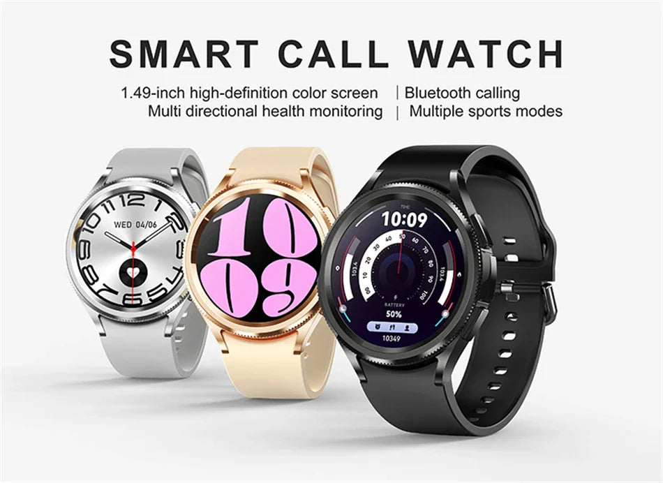 Classic Bluetooth Call Health Monitoring Smartwatch For Android & iOS