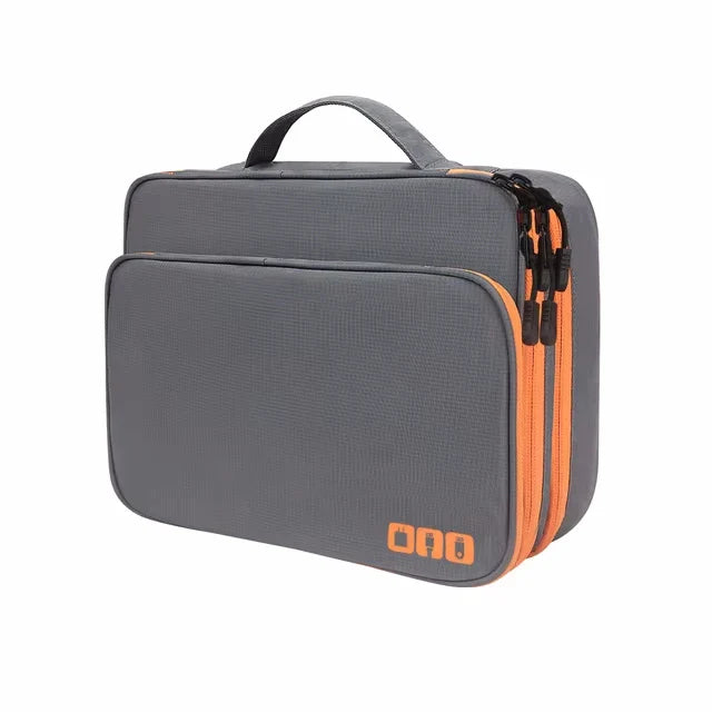 SmartPack – A three-layer Padded Multi-Compartment Waterproof Tech Organizer