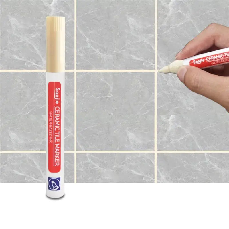 Waterproof & Quick-Drying Tile & Grout Pen for Easy Repair and Enhancement