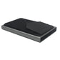 Slim Aluminum Pop up RFID Wallet With Elasticity Back Pouch