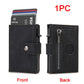 Maximum Carry RFID AirTag Wallet – Pop-Up Cards, Cash Compartment & Coin Pocket