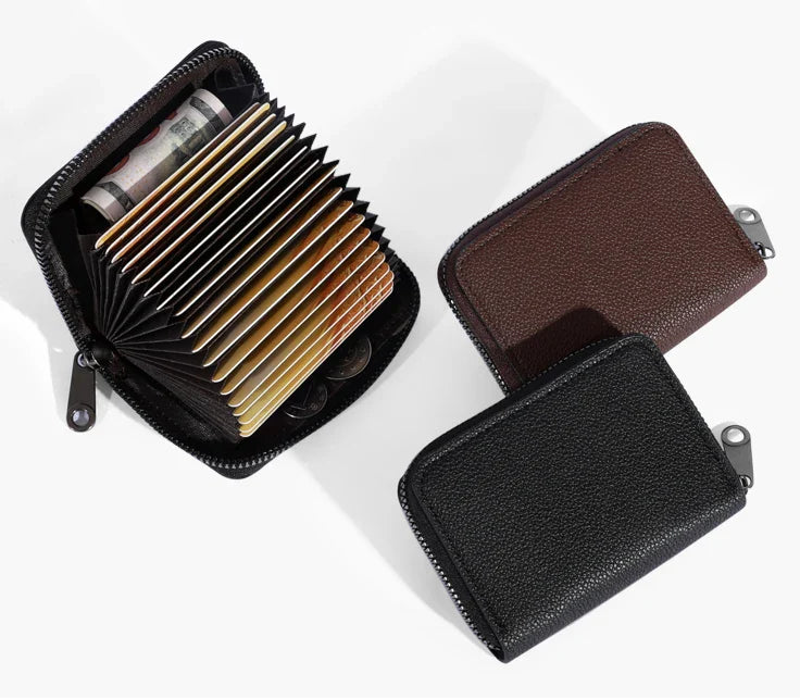 Multi Slot Korean Style 20 Cards Compact Wallet for Men