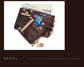 Genuine Leather Vintage RFID Blocking  Men Wallet With Chain