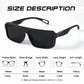 Classic Square Polarized UV400 Protected Anti-reflective Driving Sunglasses