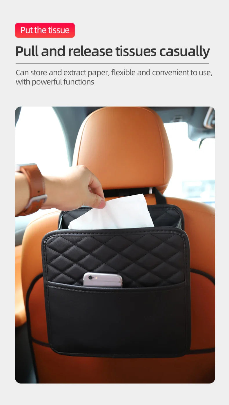 Multifunctional Car Seat Pocket Organizer / Garbage bag