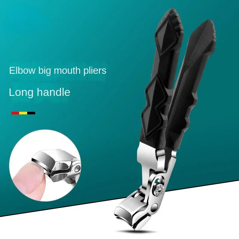 Extra-Wide 45° Diagonal Full Visibility Design Ergonomic Thick Nails Clipper