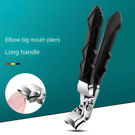 Extra-Wide 45° Diagonal Full Visibility Design Ergonomic Thick Nails Clipper