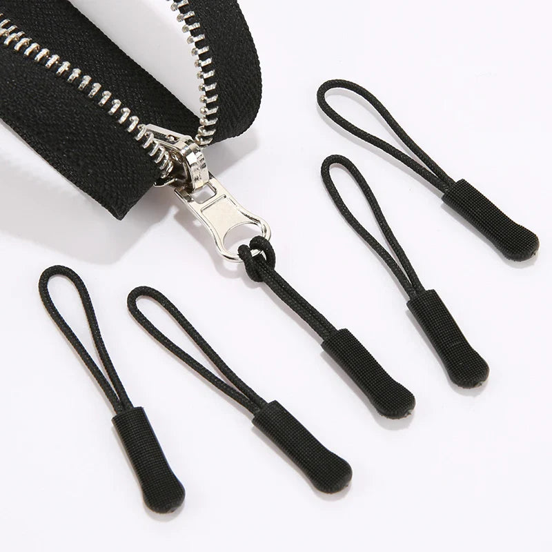 Jackets & Bags Universal Fit Zipper Replacements / Pull Cord Extenders (20-Pack)