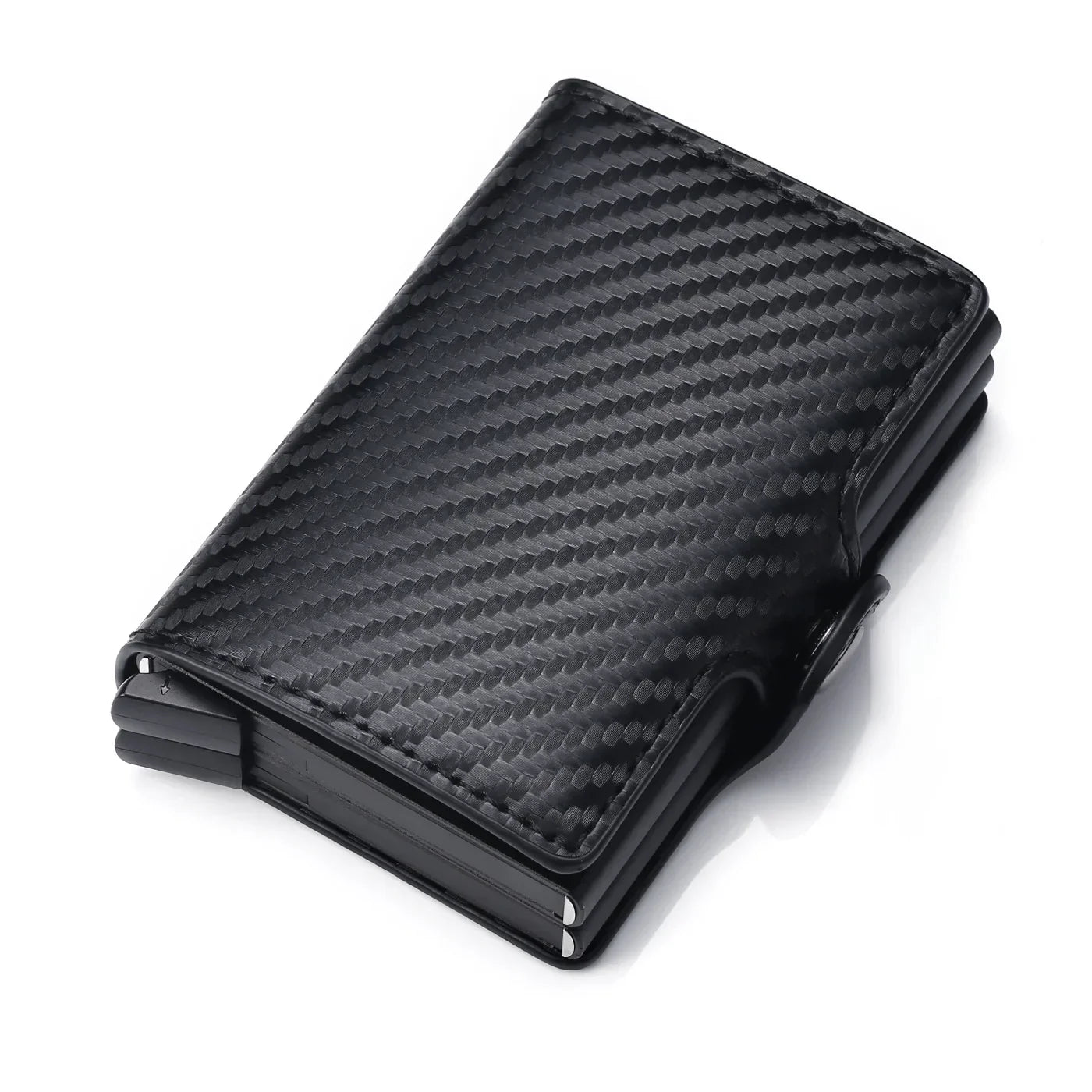 DoubleDeck 14 Cards Quick Pop-Up Access RFID Protection Mini Wallet