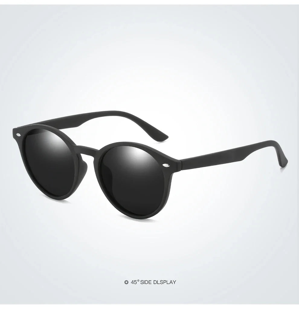 RetroRound Designer Polarized Driving Sunglasses UV400