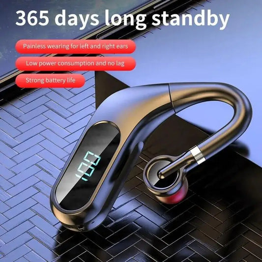 Led Digital Display HD Sound & Noise Reduction In-Ear Headset