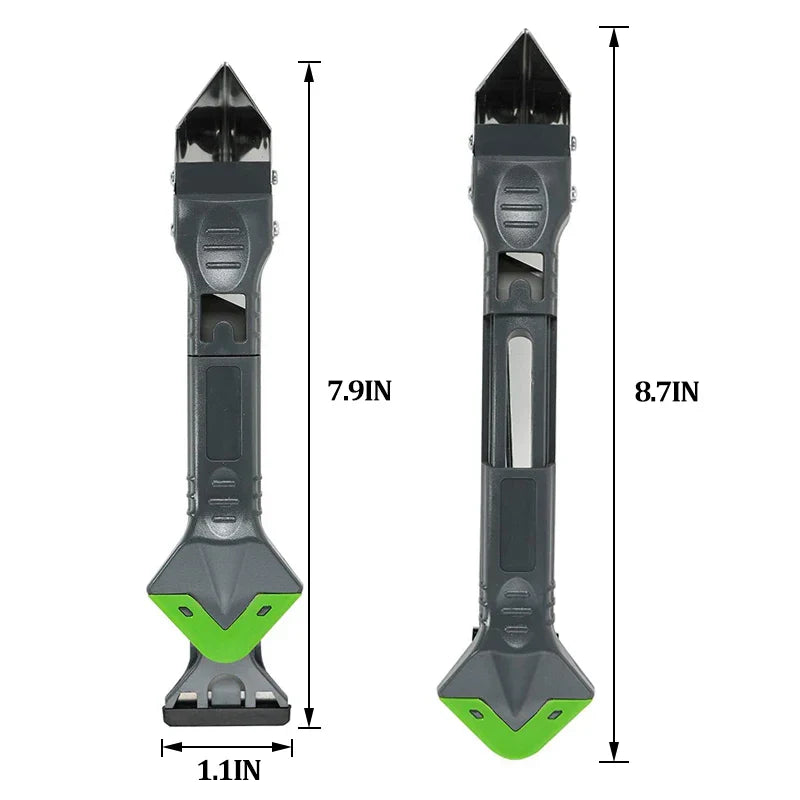 Versatile 5 in 1 Sealants Scraper Remover & Caulk Finisher Tool