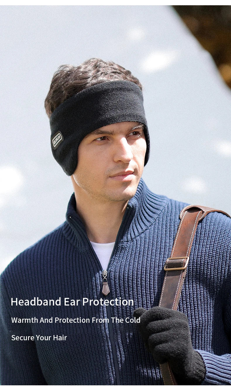 Men's Winter Padded Ear Muffs – Thick & Warm Design