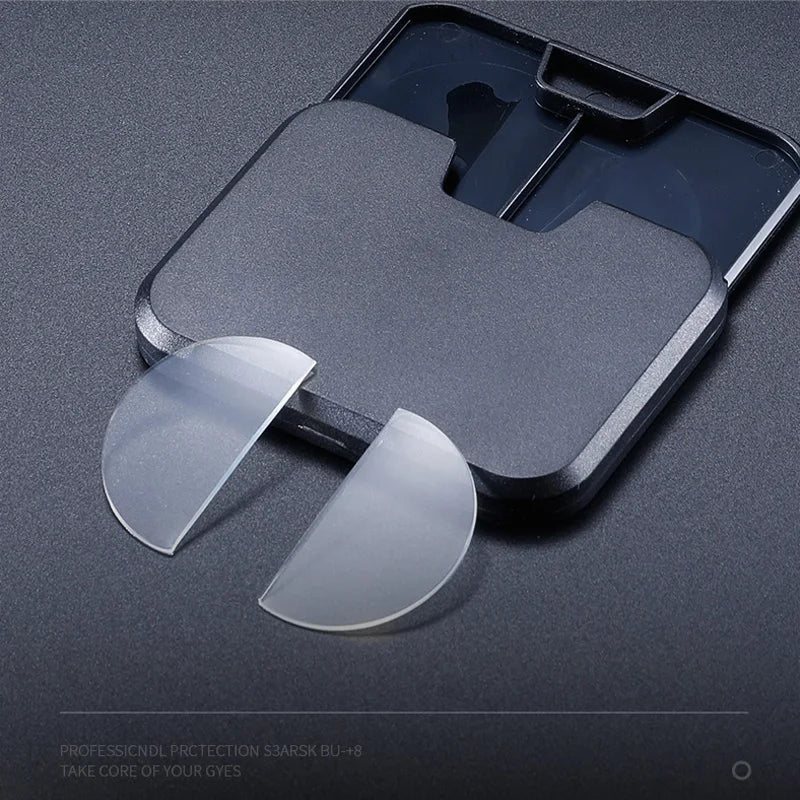 Stick-On Reusable Bifocal Reading Lens Inserts For Prescription & Sunglasses
