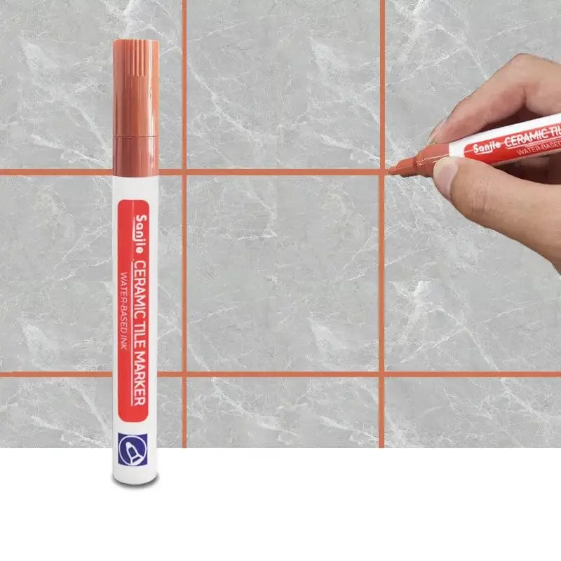 Waterproof & Quick-Drying Tile & Grout Pen for Easy Repair and Enhancement