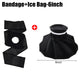 Professional Hot/Cold Compress Bandage with Reusable Ice Bag Pack & Elastic Strap