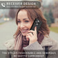 RFID Blocking Magnetic Leather Wallet Flip Case with Stand for iPhone
