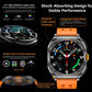 SeniorSafe Large Display Health Monitoring & Emergency SOS Senior Friendly Smartwatch