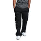 Men's Loose Fit Multi-Pocket Sweatpants