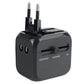 All-in-One Universal Travel Adapter Wall Charger with USB & USB-C