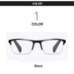 Half-Frame Clear Lens Retro Reading Glasses