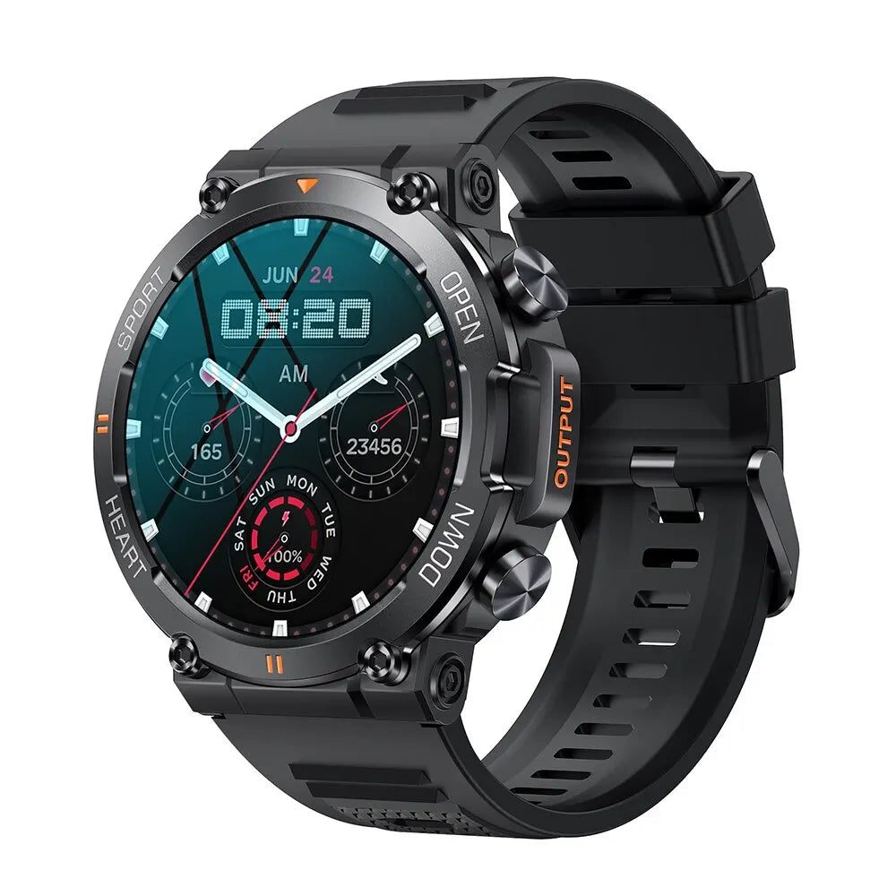 Ultra Durable Construction HD Bluetooth Health Tracker Smartwatch For Android & IOS