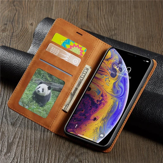 SmartCarry Deluxe Wallet Case with Magnetic Closure and Hands-Free Stand