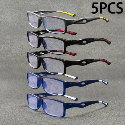 Value Pack - 5PCS Reading Glasses - Anti Blue Light Reading Glasses for Men & Women
