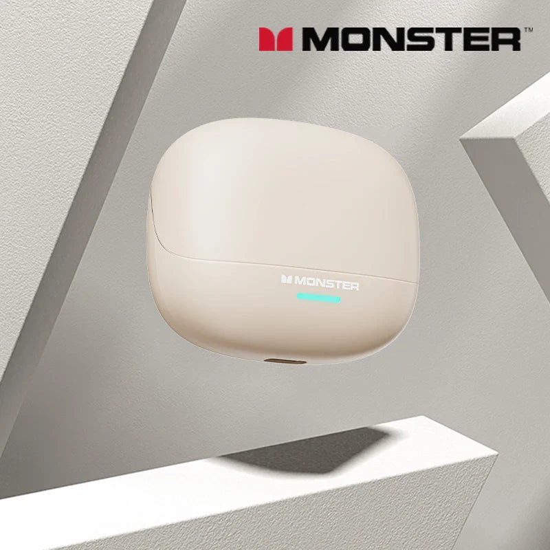 Monster Bluetooth 5.4 Dual Mode HIFI Stereo & HD Calls with Noise Reduction Earphones