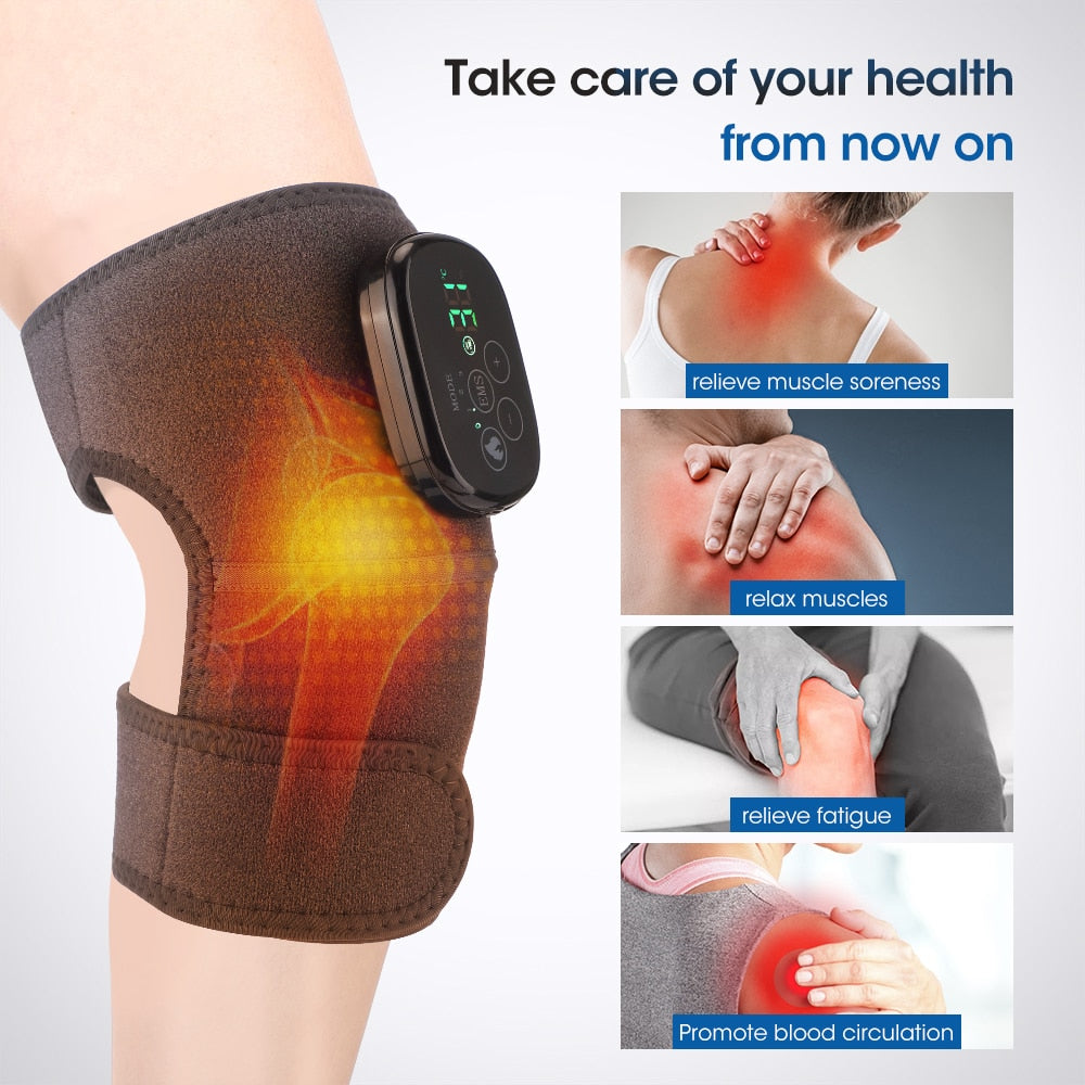 Heating & Vibration Shoulder/Knee/Elbow Physiotherapy MultiMassager