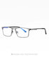 Metal Frame Blue Light Blocking Reading Glasses