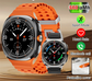 SeniorSafe Large Display Health Monitoring & Emergency SOS Senior Friendly Smartwatch