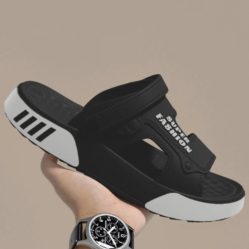 Cushioned Platform Lightweight  Breathable EVA Slip-On Sandals