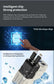 120W Super-Fast 4-in-1 Adjustable Retractable Car Charger with Digital Voltage Display