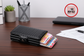 DoubleDeck 14 Cards Quick Pop-Up Access RFID Protection Mini Wallet