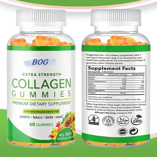 Marine-Based Collagen Gummies- Supports Joint Health & Mobility Boosts Muscle & Heart Health