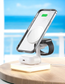 Magnetic 4 in 1 Wireless Fast Charging Dock Station For iPhone Apple watch & Airpods