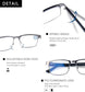 Ultra-Light Photochromic Crystal-Clear Vision Reading Glasses