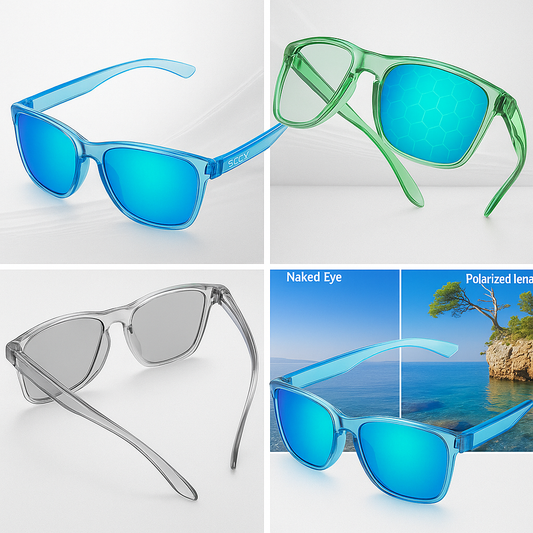 Featherlight Glare Reduction & Impact-Resistant Polarized UV400 Sunglasses