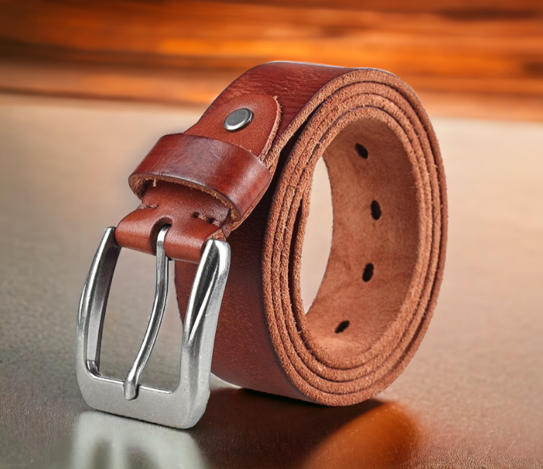 MEDYLA™ Vintage Pin Buckle Design Genuine Leather Belts