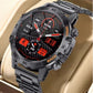 Military-Grade Durability Shockproof & Impact-Resistant Bluetooth Health Monitoring Smartwatch (Android+IOS)