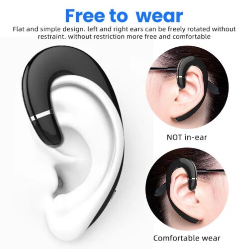 TWS Bluetooth Ear-hook Headset with Bone-Conduction