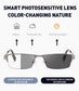 Ultra-Light Photochromic Crystal-Clear Vision Reading Glasses