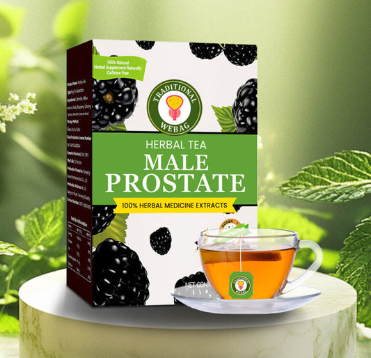 Male Prostate Health & Bladder Relief Fast-Acting Traditional Herbal Extracts Tea