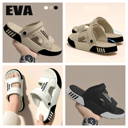 Cushioned Platform Lightweight  Breathable EVA Slip-On Sandals