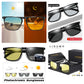 Anti-Glare Photochromic Polarized Day & Night Vision Driving Sunglasses