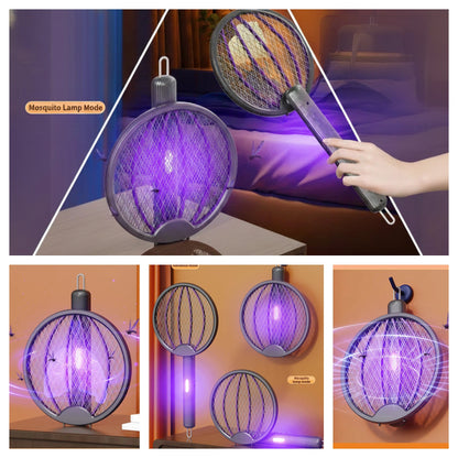 UV Attract 3-in-1 (Handheld / Stand / Wall-Mount) Rechargeable Mosquito Swatter