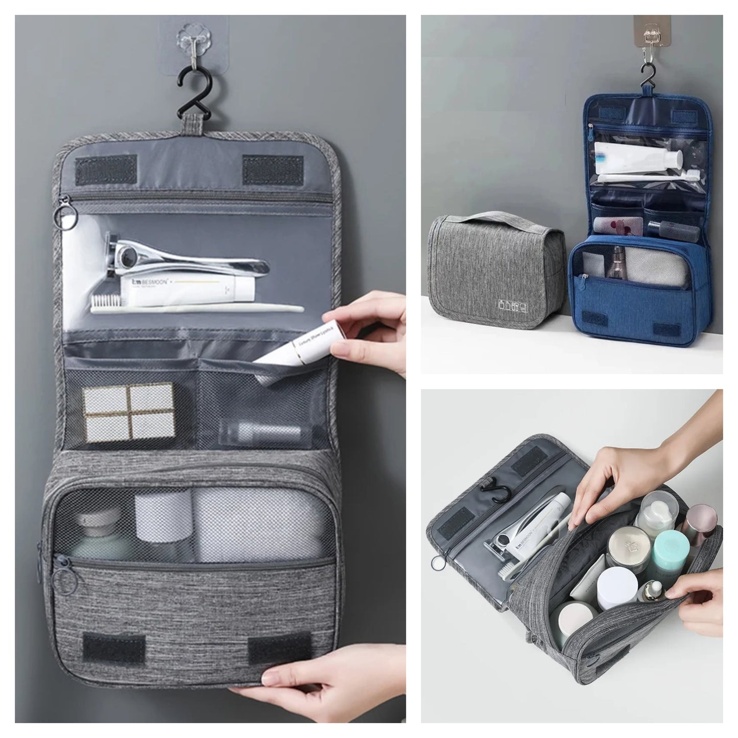 Deluxe Waterproof Large Capacity All-in-One Foldable Hanging Travel Bag